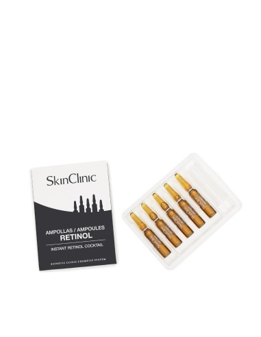 Ampollas Retinol 5 UND. SKIN CLINIC.