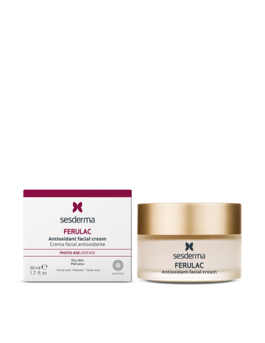 FERULAC ANTIOXIDANT FACIAL CREAM. 50ML. SESDERMA.